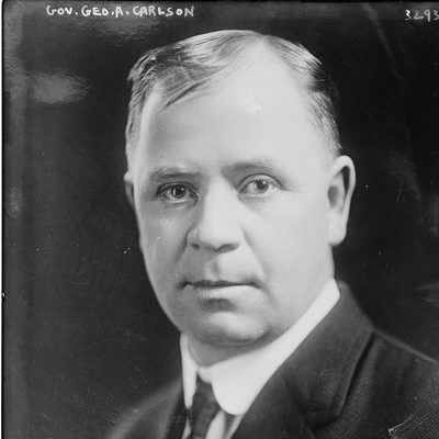 George Alfred Carlson, Governor